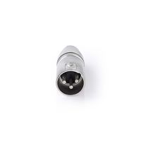 Nedis CAGP15931ME tussenstuk voor kabels XLR 3-pin RCA Metallic - thumbnail