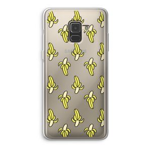 Bananas: Samsung Galaxy A8 (2018) Transparant Hoesje