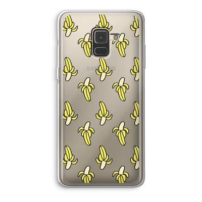 Bananas: Samsung Galaxy A8 (2018) Transparant Hoesje