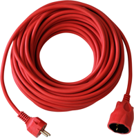 Brennenstuhl kunststof-kabel rood 20m h05vv-f 3g1,5 - 1162040