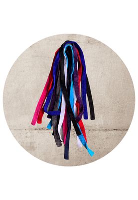 Badjas ceintuur velours - diverse kleuren-antraciet