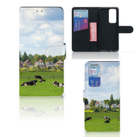 OPPO Find X3 Neo 5G Telefoonhoesje met Pasjes Koeien