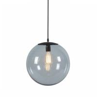 QAZQA Art Deco hanglamp grijs 35 cm - Pallon