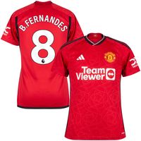 Manchester United Shirt Thuis 2023-2024 + B. Fernandes 8 - thumbnail