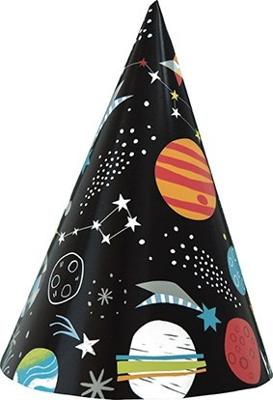 Feesthoedjes Space Ruimte (8st)