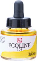 Talens Ecoline waterverf flacon van 30 ml, citroengeel