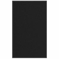 Deurmat 90x150 cm zwart