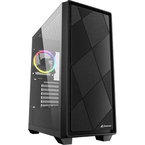 VS8 RGB Black Tower behuizing