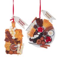 Ornament plastic smores plank l9cm - Kurt s adler Ornament plastic smores plank l9cm - Kurt s adler