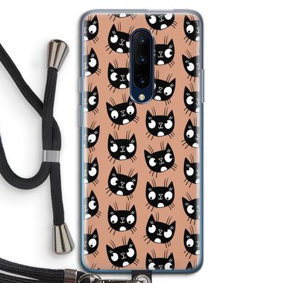 Kat: OnePlus 7 Pro Transparant Hoesje met koord