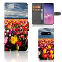 Samsung Galaxy S10 Hoesje Tulpen