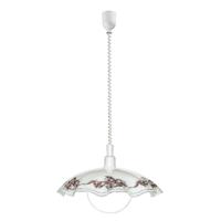 Eglo Hanglamp Vetro Flowerprint gegolfd wit 3041