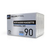 GALLUNOPTIMAL GOPT90P5 magnetische videoband Cassettebandje 90 min 5 stuk(s)