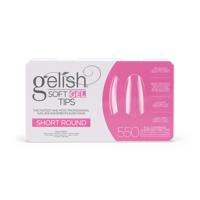 Gelish Soft Gel Tips Short Round 550St