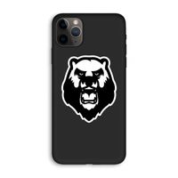 Angry Bear (white): iPhone 11 Pro Max Biologisch afbreekbaar hoesje