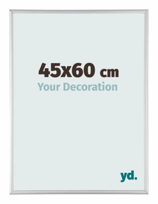 Puzzellijst 45x60 cm - Zilver Mat - Aluminium - Kent