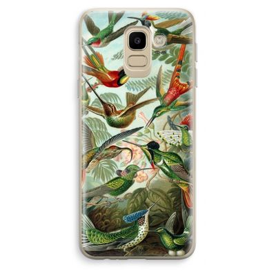 Haeckel Trochilidae: Samsung Galaxy J6 (2018) Transparant Hoesje