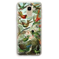 Haeckel Trochilidae: Samsung Galaxy J6 (2018) Transparant Hoesje