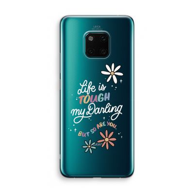 Tough Life: Huawei Mate 20 Pro Transparant Hoesje