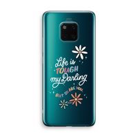 Tough Life: Huawei Mate 20 Pro Transparant Hoesje