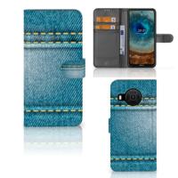 Nokia X10 | Nokia X20 | Wallet Case | met Pasjes | Jeans