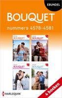 Bouquet e-bundel nummers 4578 - 4581 - Michelle Smart, Heidi Rice, Millie Adams, Lorraine Hall - ebook - thumbnail