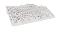 CHERRY KC 1000 SC toetsenbord Kantoor USB AZERTY Frans Grijs