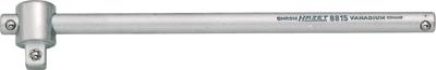 HAZET Dwarsgreep 8815 · 3/8 inch (10 mm) vierkant massief · Lengte: 198 mm