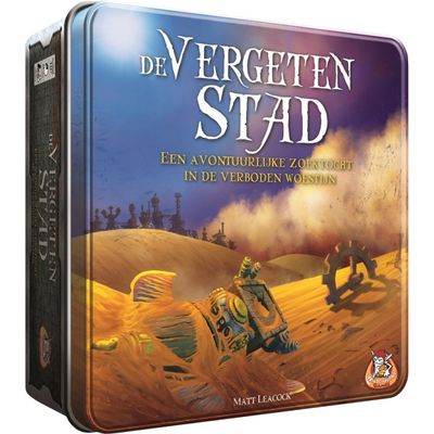 White Goblin Games De Vergeten Stad Bordspel