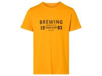 LIVERGY Heren T-shirt (L (52/54), Oranje)