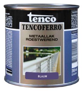 Ferro blauw 0,25l verf/beits - tenco