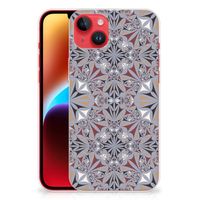 iPhone 14 Plus TPU Siliconen Hoesje Flower Tiles