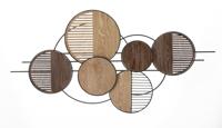IJZEREN WANDPANEEL WOODY CM 134X4X69,2 IJZEREN WANDPANEEL WOODY CM 134X4X69,2