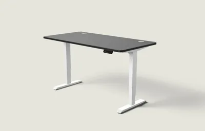 Desktronic HomePro bureau Wit / Zwart / 160x80 cm