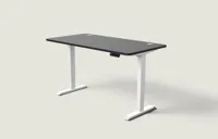 Desktronic HomePro bureau Wit / Zwart / 160x80 cm