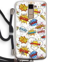 Pow Smack: LG K10 (2016) Transparant Hoesje met koord