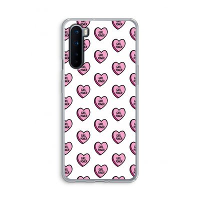 GIRL POWER: OnePlus Nord Transparant Hoesje