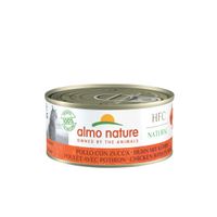 Almo Nature HFC Natural kip met pompoen natvoer kat (150 g) 12 x 150 g - thumbnail