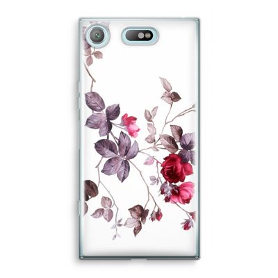 Mooie bloemen: Sony Xperia XZ1 Compact Transparant Hoesje