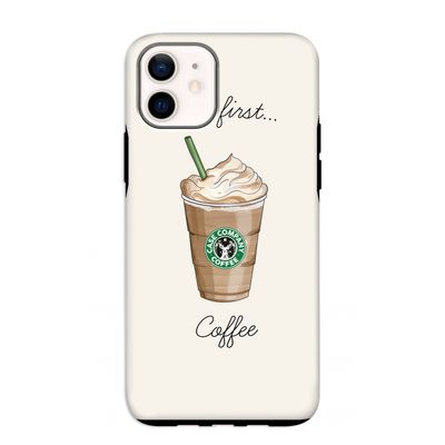 But first coffee: iPhone 12 mini Tough Case