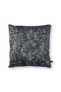 Pip Studio Sierkussen Vierkant Tutti I Fiori Blauw