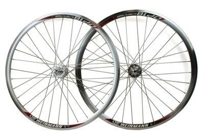 Weinmann DP18 Fixed Gear Wielset - Zilver Weinmann DP18 Fixed Gear Wielset - Zilver