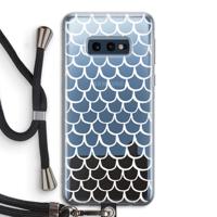 Dakpannetjes: Samsung Galaxy S10e Transparant Hoesje met koord