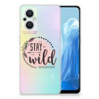 OPPO Reno8 Lite Telefoonhoesje met Naam Boho Stay Wild