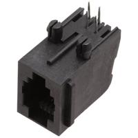 encitech RJJU-44-143-E7V-011 RJ10-connector 3257-0011-03 Bus, inbouw horizontaal Aantal polen 4P4C Zwart 1 stuk(s) - thumbnail