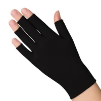 Thuasne Cicatrex Littekenhandschoen - Kort Model - 8 - Zwart - Open vingers