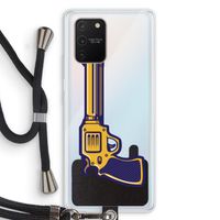 Pew Pew Pew: Samsung Galaxy S10 Lite Transparant Hoesje met koord