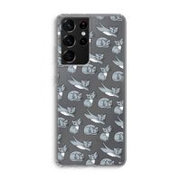 Poezen: Samsung Galaxy S21 Ultra Transparant Hoesje