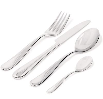 Alessi Bestekset Nuovo Milano - 5180S24 - 24 delig / 6 personen - door Ettore Sottsass