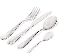 Alessi Bestekset Nuovo Milano - 5180S24 - 24 delig / 6 personen - door Ettore Sottsass